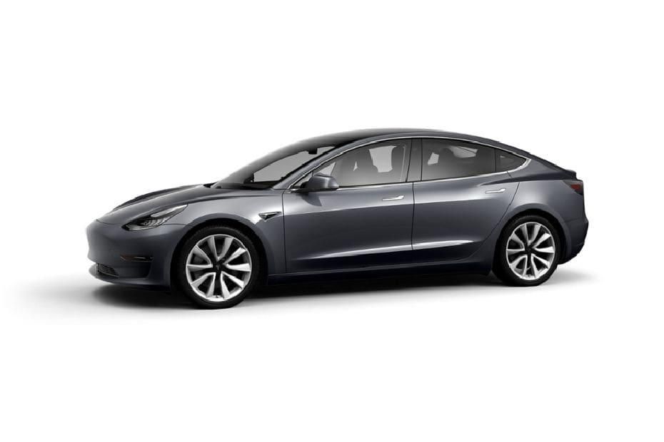 Tesla Model 3 Silver Metalic