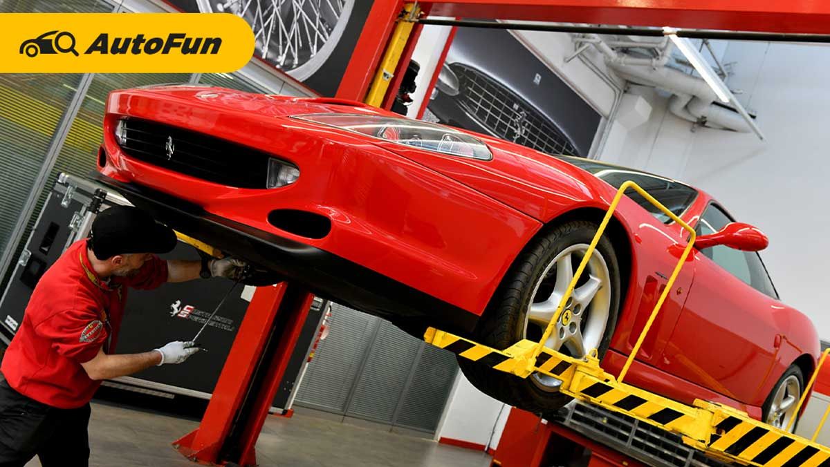 Beda Sama Mobil Lain, Periode dan Biaya Servis Ferrari Unik! 01