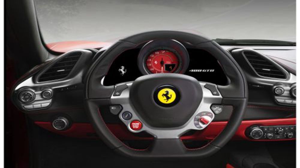 Ferrari 488 GTB 2019 Interior 003