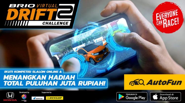 Honda Luncurkan Game Mobile Brio Virtual Drift Challenge 2, Berhadiah Puluhan Juta Rupiah