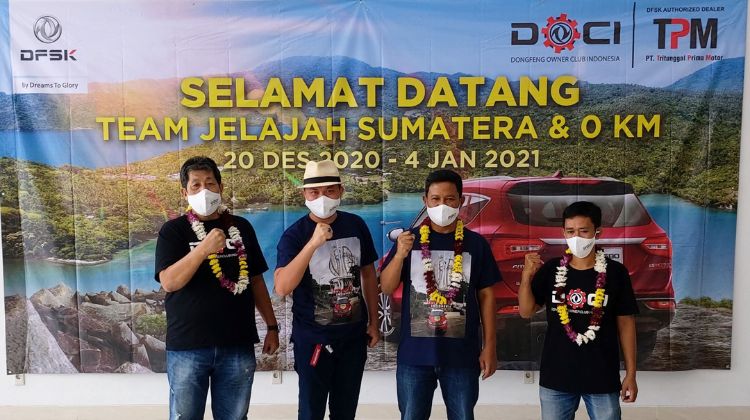 Buktikan Kemampuannya, DFSK Glory 580 Sukses Jelajahi Pulau Sumatera