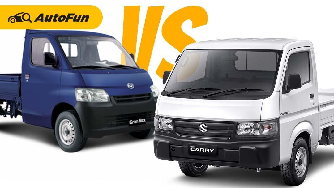 Suzuki New Carry Facelift Vs Daihatsu Gran Max, Mampukah Carry Mempertahankan Posisi ‘Rajanya Pick Up’? 01