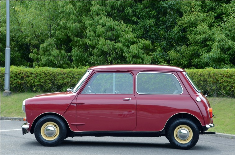 Mobil klasik Mini Morris