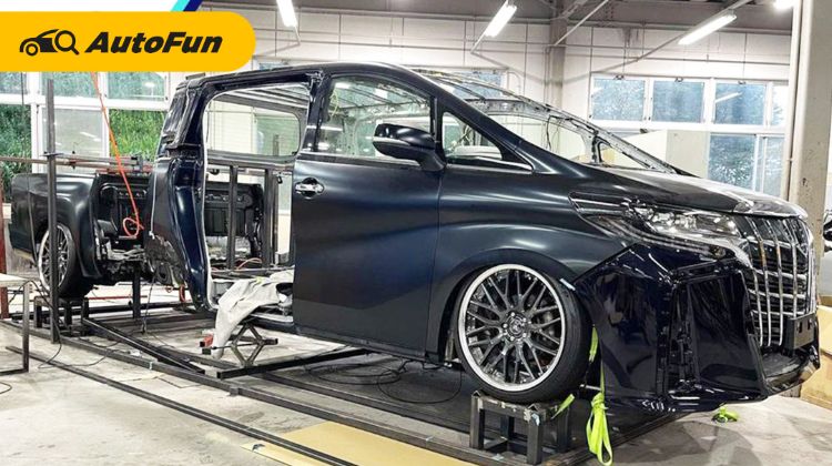 Tampil Eksentrik, Toyota Alphard Double Cabin Akan Debut di Tokyo Auto Salon 2023