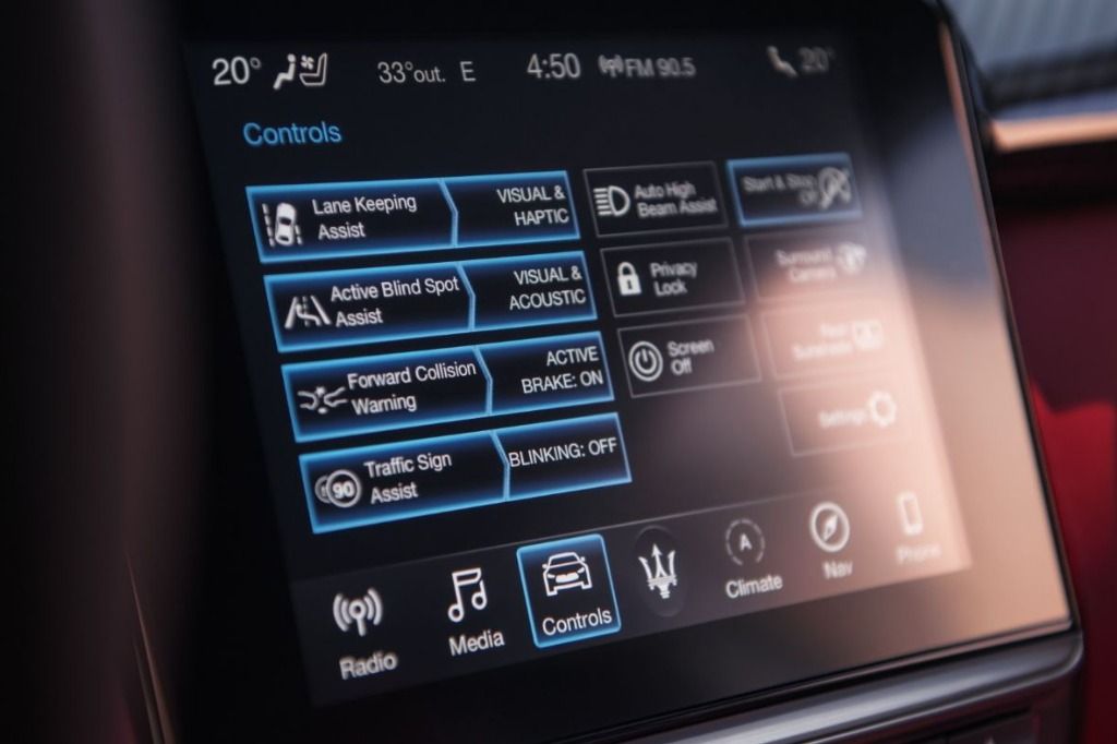 Maserati Quattroporte 2019 Interior 004