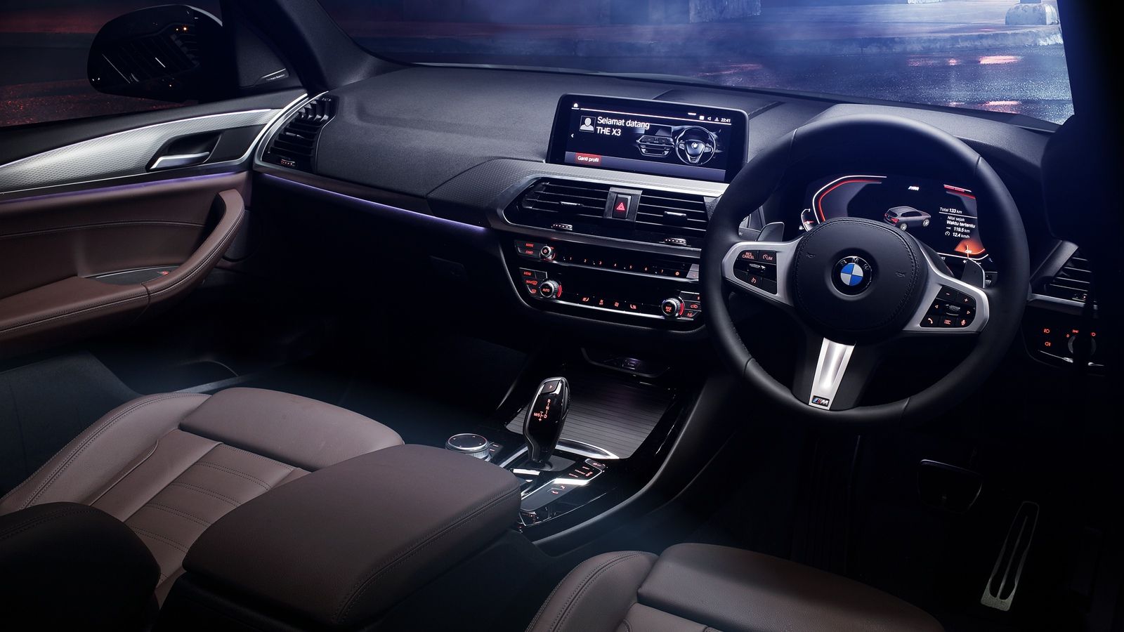 2021 BMW X3 xDrive30i M Sport Interior 001