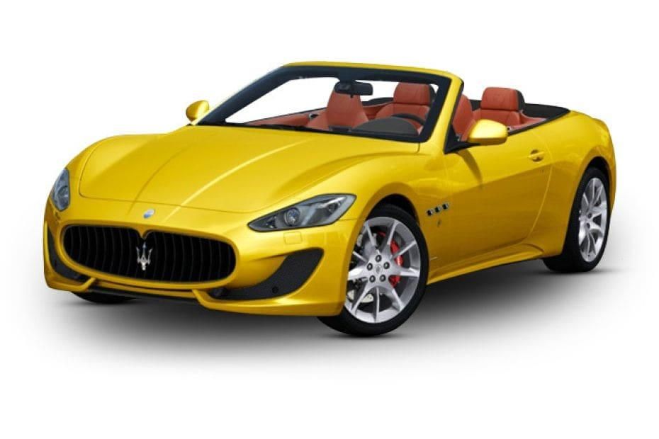 Maserati Grancabrio Yellow