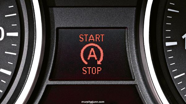 Ilustrasi logo Auto Start Stop