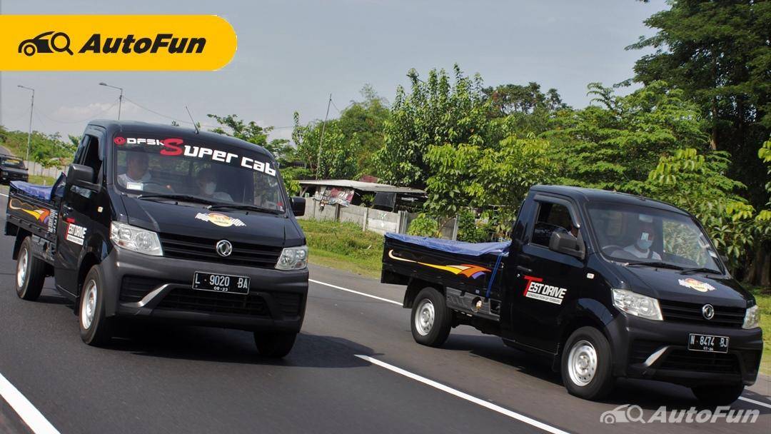 Bawa Beban 1 Ton Tembus Kepadatan Kota Pahlawan, Konsumsi BBM DFSK Super Cab Capai 12,8 km/liter 01