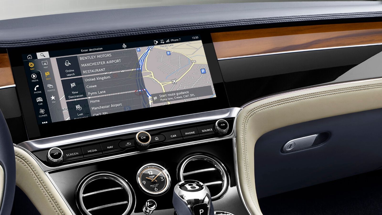 Bentley Continental 2019 Interior 004