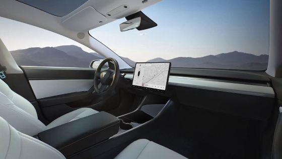 Tesla Model 3 2019 Interior 003