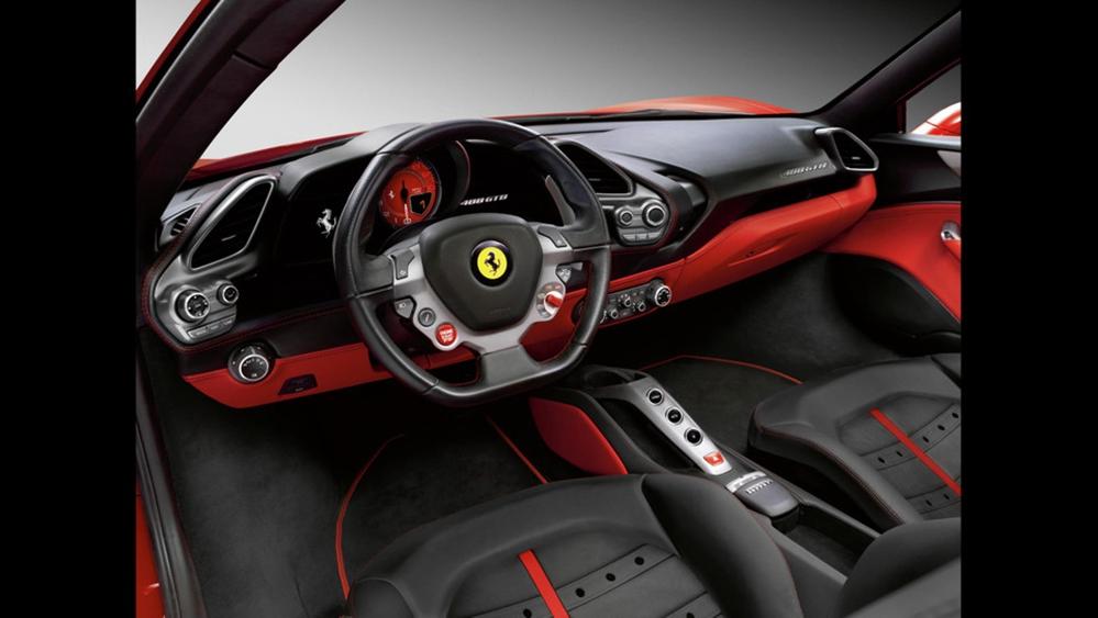 Ferrari 488 GTB 2019 Interior 002