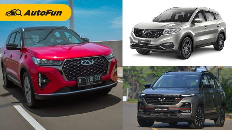 Komparasi Tiga SUV China, Wuling Almaz vs DFSK Glory i-Auto vs Chery Tiggo 7 Pro, Pilih Mana?