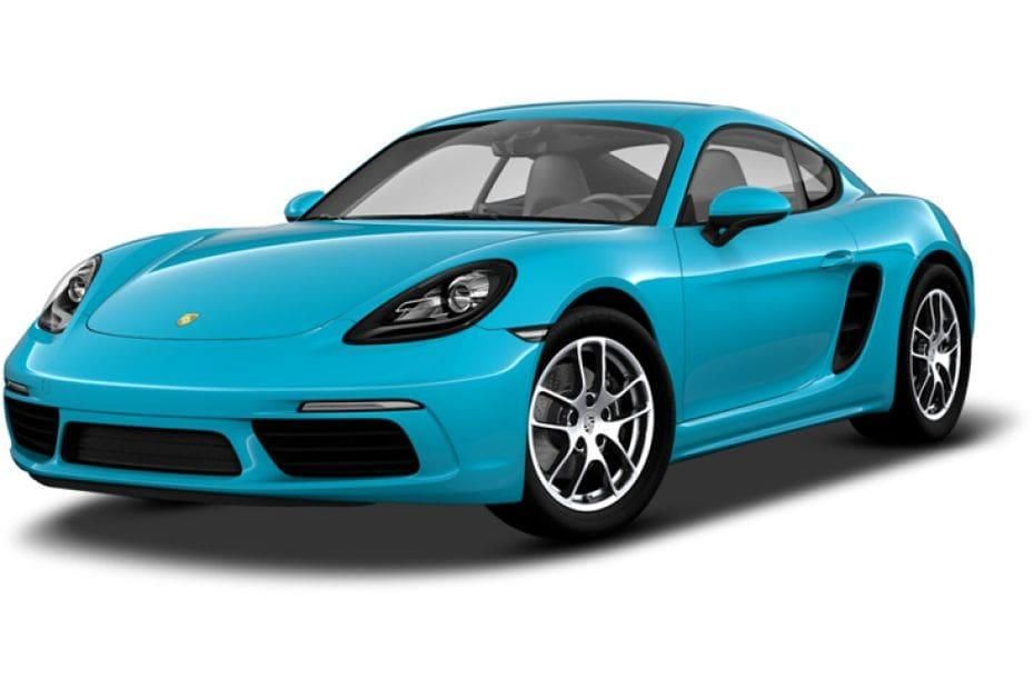 Porsche 718 Miami Blue