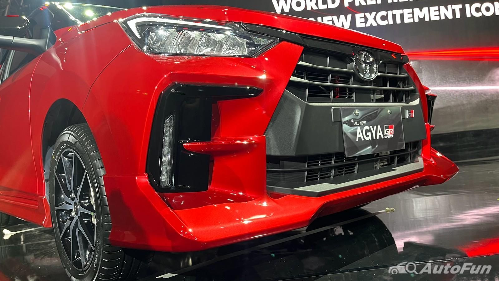 Toyota Agya GR Sport CVT 2023 Eksterior 005