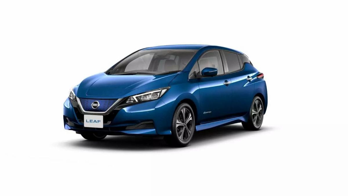 Nissan Leaf Night Blue
