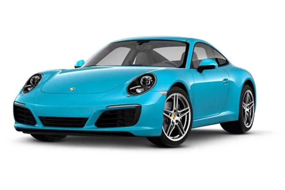Porsche 911 Miami Blue
