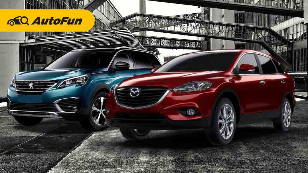 Membandingkan Ruang Kepraktisan LSUV Premium Mazda CX-9 dan Peugeot 5008, Unggul Mana? 01