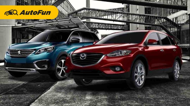 Membandingkan Ruang Kepraktisan LSUV Premium Mazda CX-9 dan Peugeot 5008, Unggul Mana?