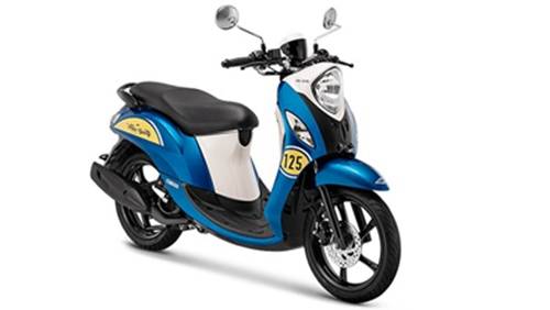 2021 Yamaha Fino 125 Blue Core Premium Warna 005