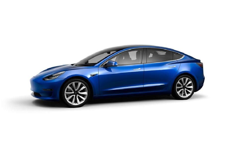 Tesla Model 3 Deep Blue Metallic