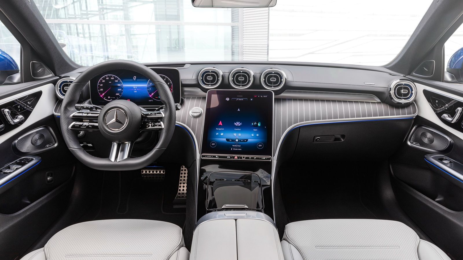 2021 Mercedes-Benz C-Class W206 Upcoming Version Interior 001