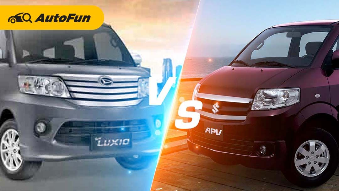 Suzuki APV vs Daihatsu Luxio