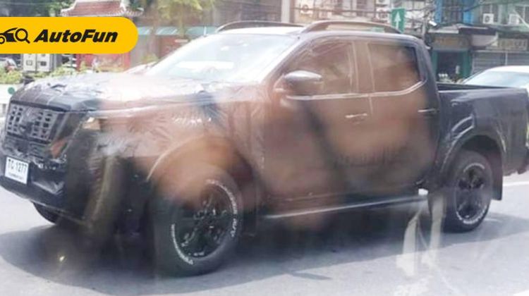 Bakal Mendapat Update, Nissan Navara Terpantau Berbalut Camouflage di Jalanan Thailand