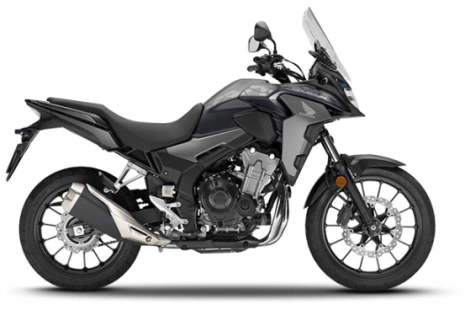 Honda CB500X Mat Gunpowder Black Metallic