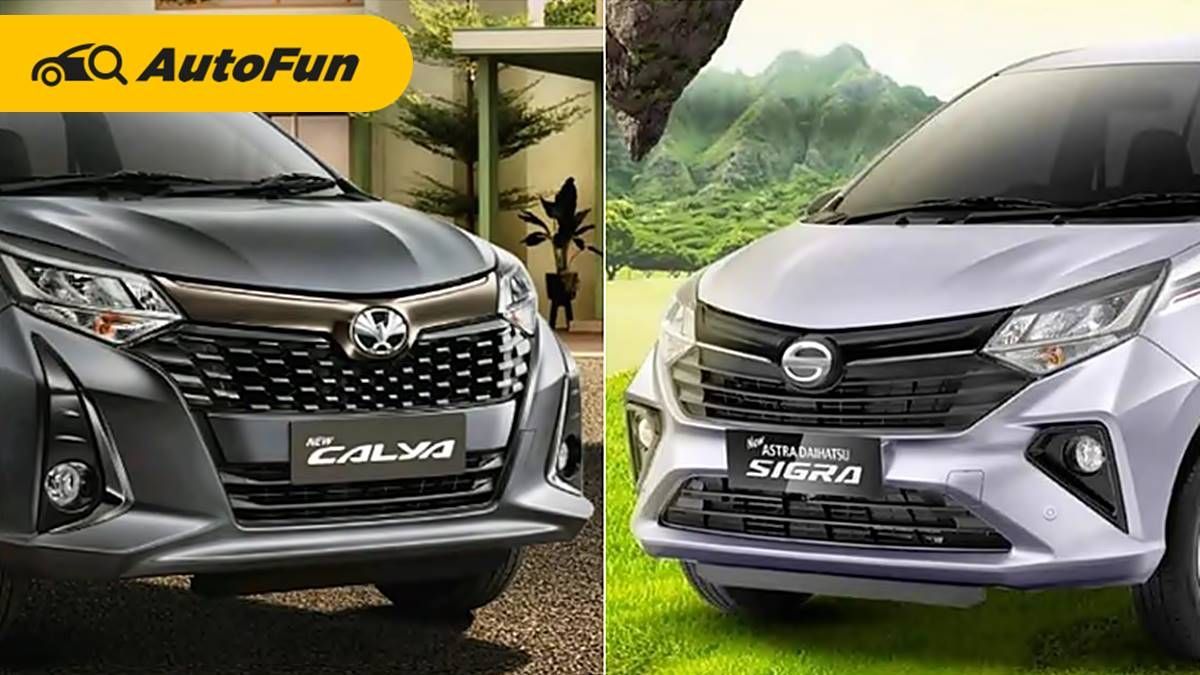 Ungkap Perbedaan Toyota Calya Facelift Dengan Daihatsu Sigra Facelift, Pilih yang Mana? 01