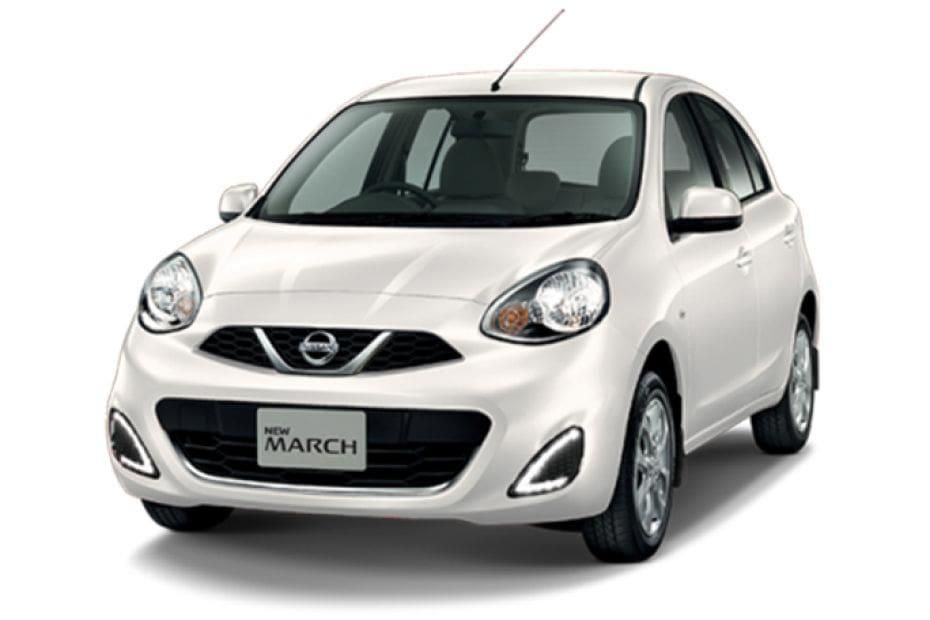 Nissan March Pearl White
