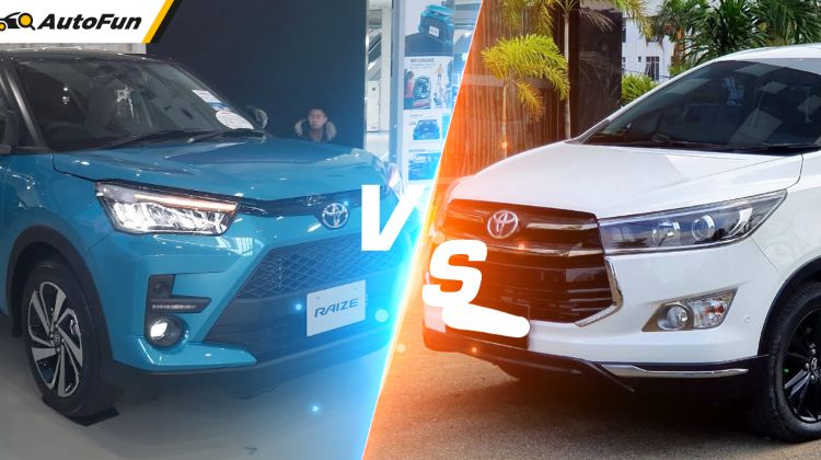 Toyota Raize vs Toyota Kijang Innova Bekas 2016 di Harga Rp 200 Jutaan, Pilih yang Mana?