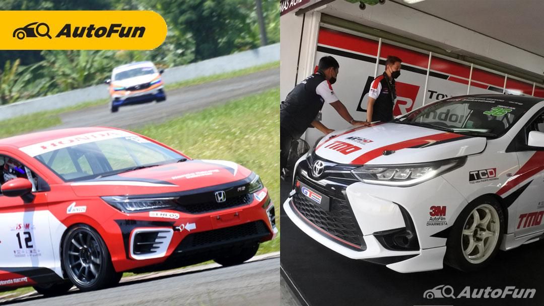 Tipenya Sama, Honda City Hatchback RS dan Toyota Yaris GR Sport Lakukan Debut Balap di Kelas Berbeda 01