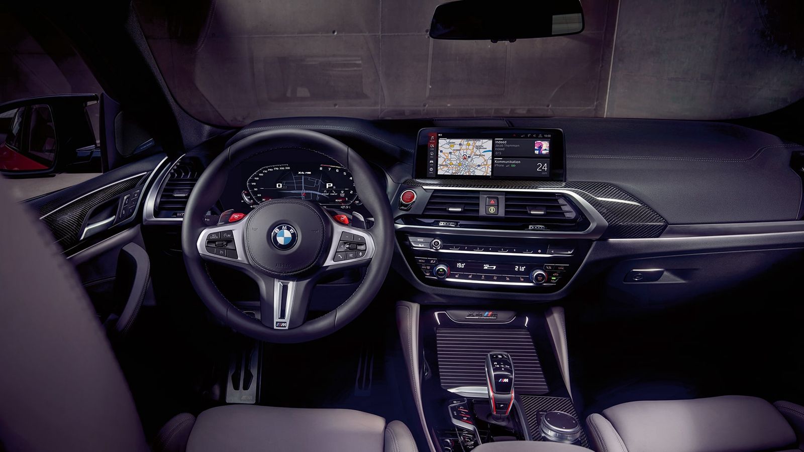 BMW X4 M 2020 3.0L Competition Interior 002