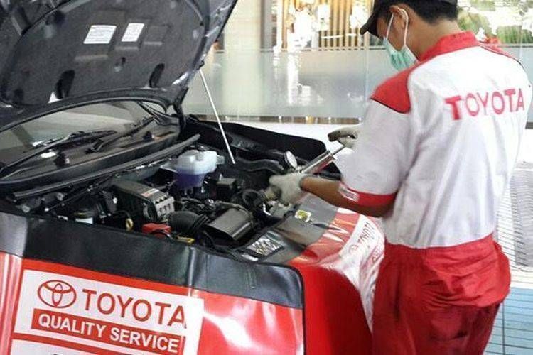 Biaya service Toyota Agya 2023