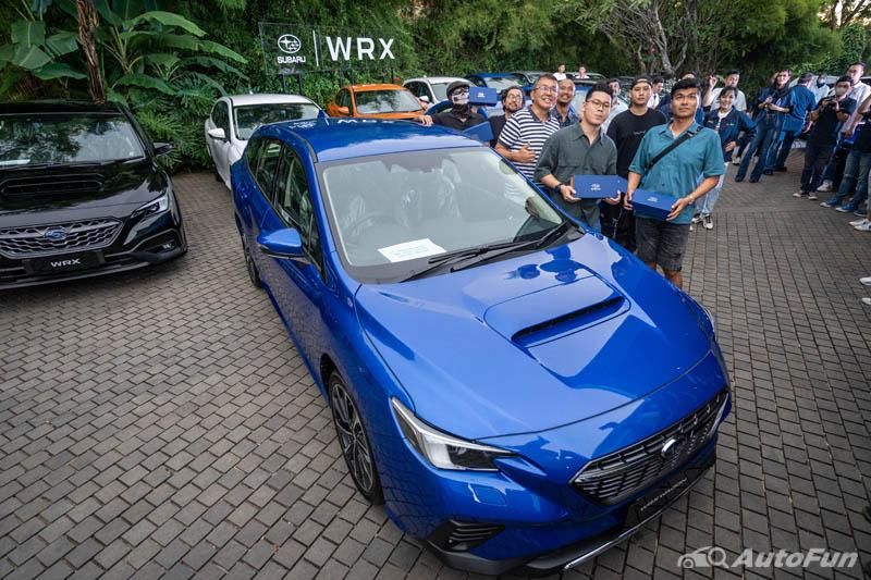 Subaru WRX Terbaru Diserahkan Pada Konsumen, Didominasi Varian Wagon 01