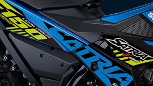 2021 Suzuki Satria F150 Black Predator Eksterior 007