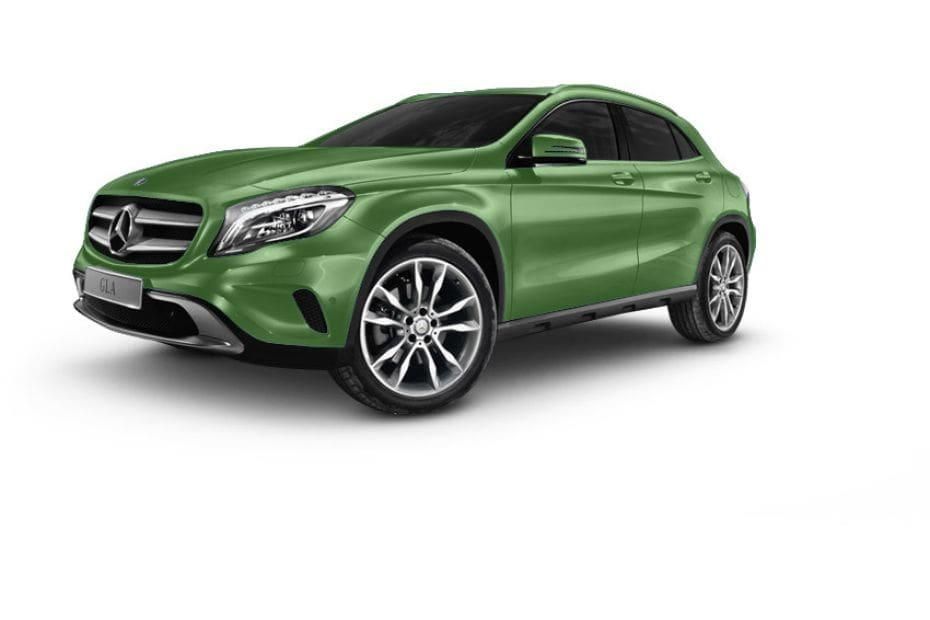 Mercedes-Benz GLA-Class Elbaite Green Metallic
