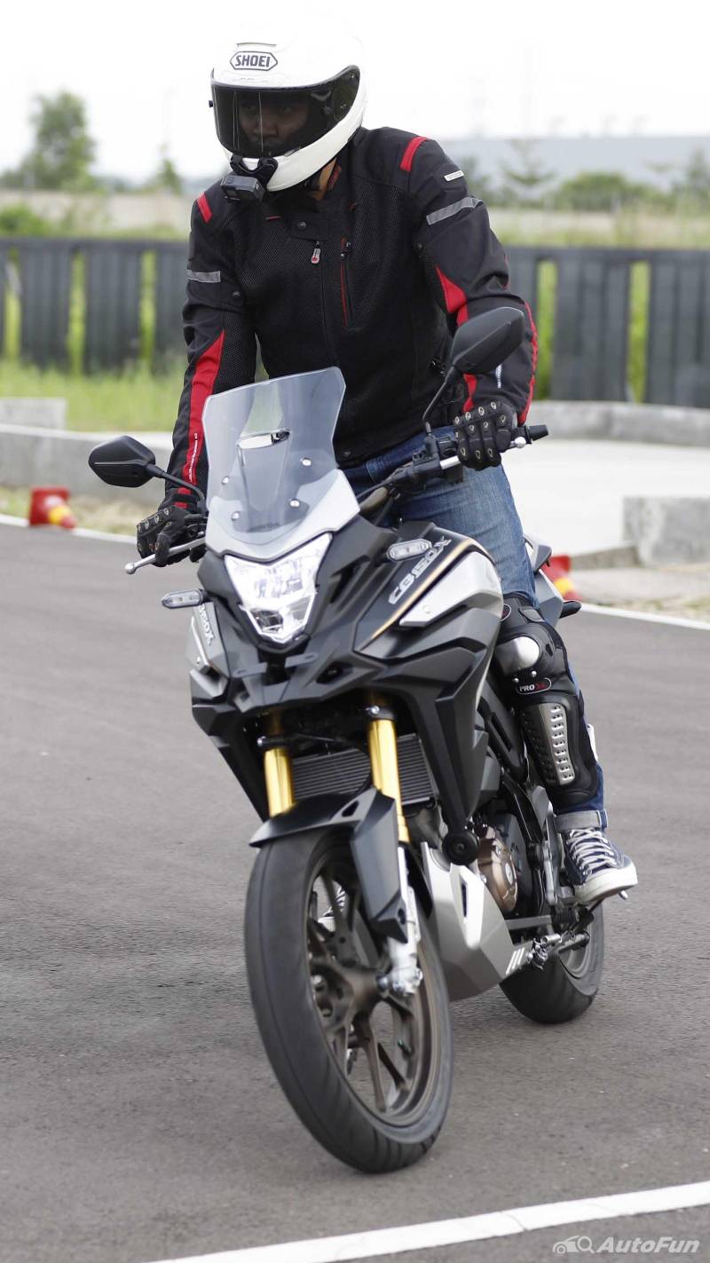Galeri Foto: Sensasi Geber Honda CB150X 2022 di Arena Safety Riding Terbesar di Asia Tenggara 02