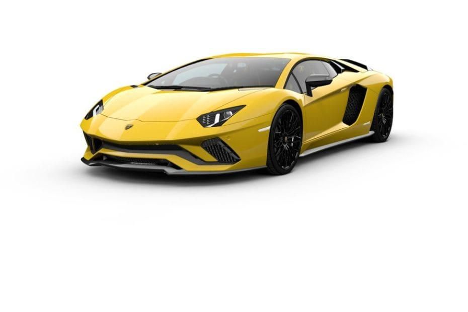 Lamborghini Aventador Yellow