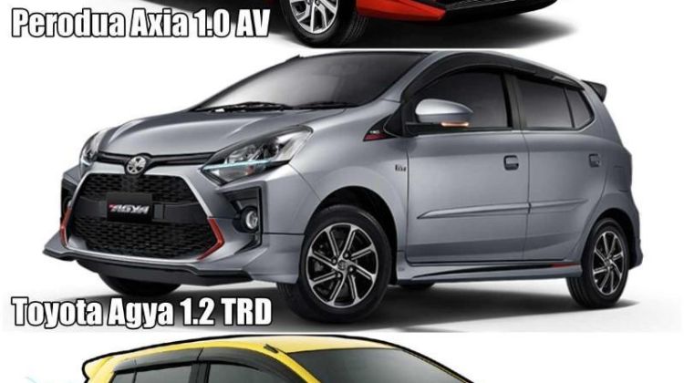 Konsep Daihatsu Ayla 2021 dan Toyota Agya 2021 Hadir di Malaysia