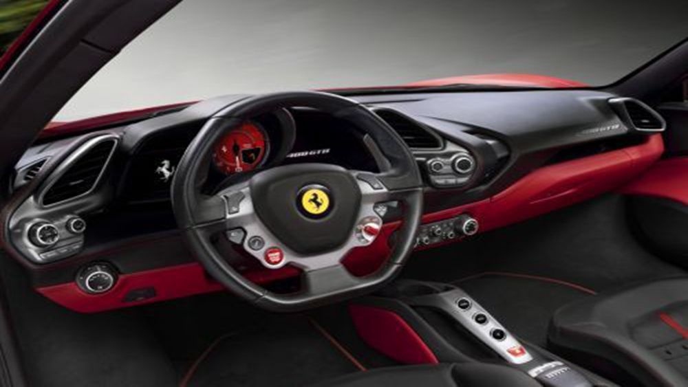 Ferrari 488 GTB 2019 Interior 001