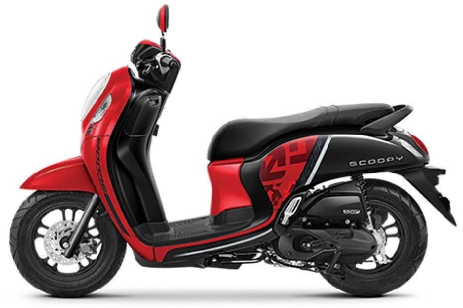 Honda Scoopy Sporty Red