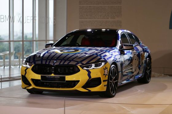 BMW M8 Gran Coupe Kreasi Jeff Koons Ini Dilelang dengan Harga Fantastis, Cuma Satu di ASEAN