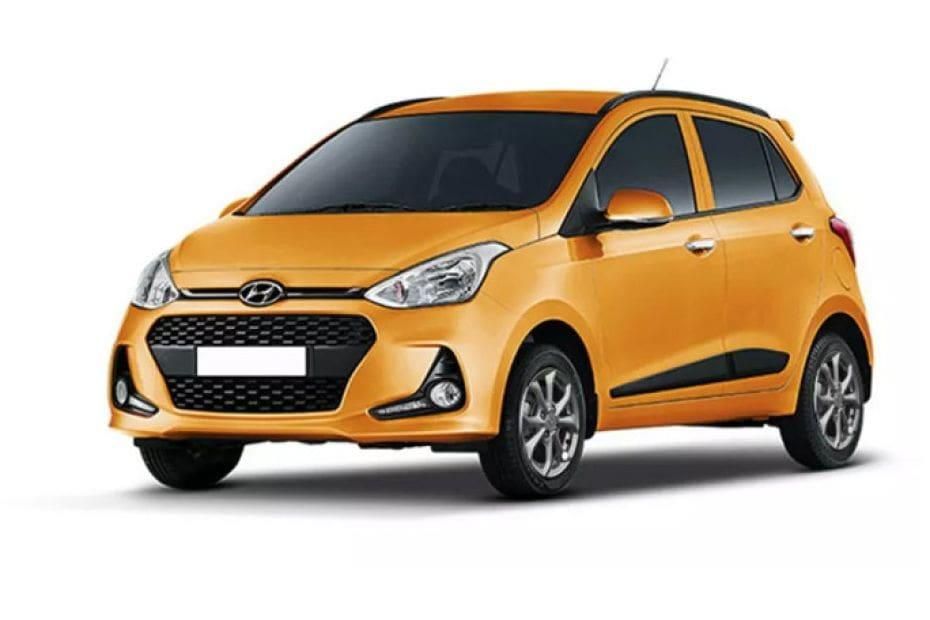 Hyundai Grand i10 Golden Orange