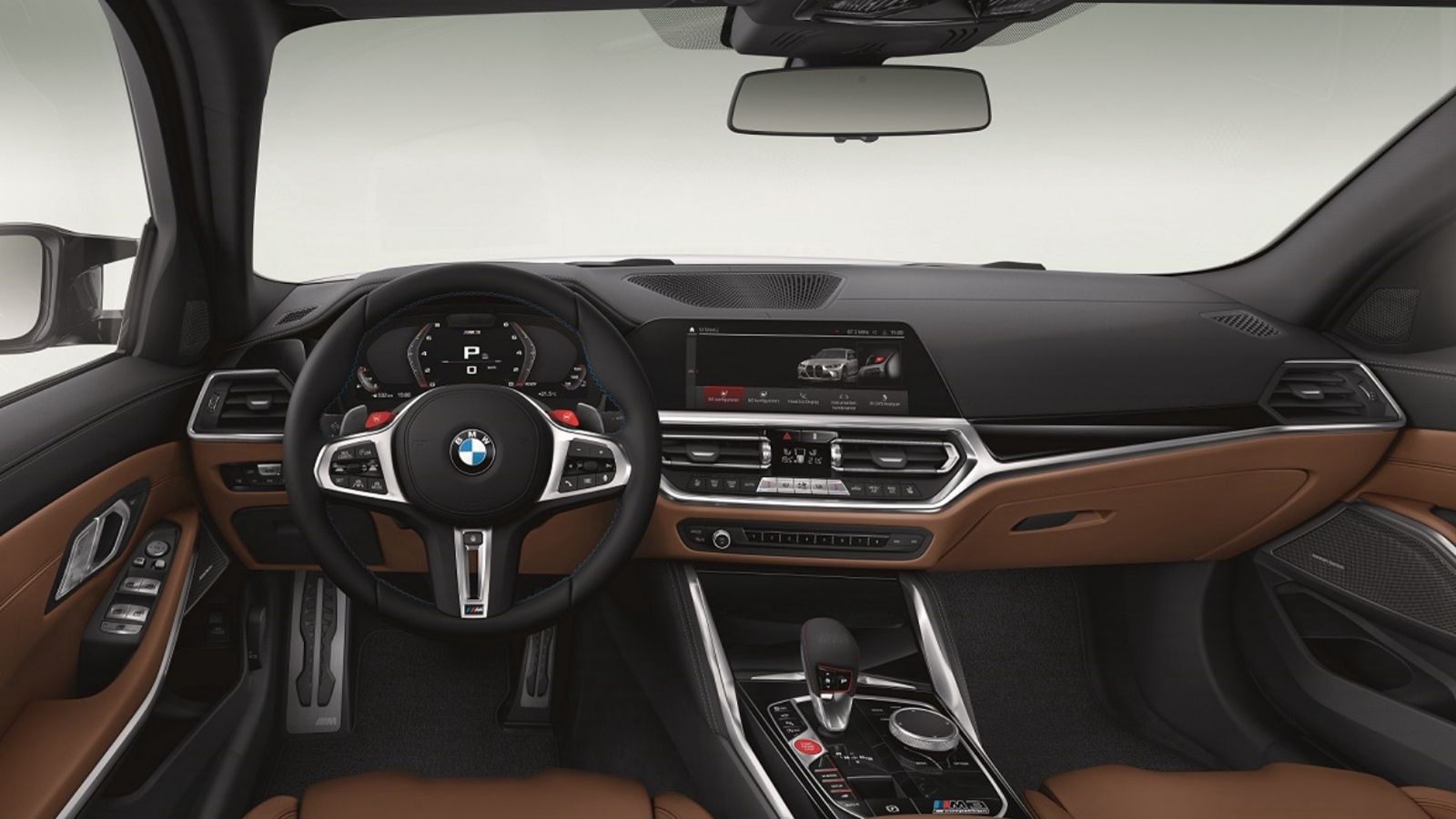 2021 BMW M3 Competition Interior 001