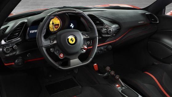 Ferrari 488 Pista 2019 Interior 002