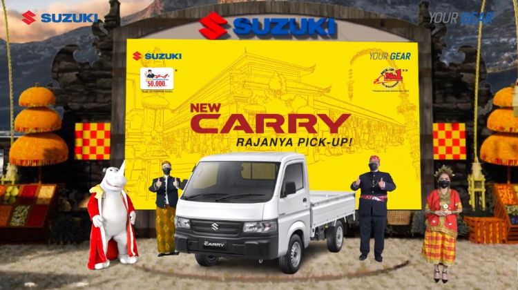 Update Penampilan, Cara Suzuki Carry Pickup 2021 Pertahankan Dominasi di Pasar Kendaraan Niaga